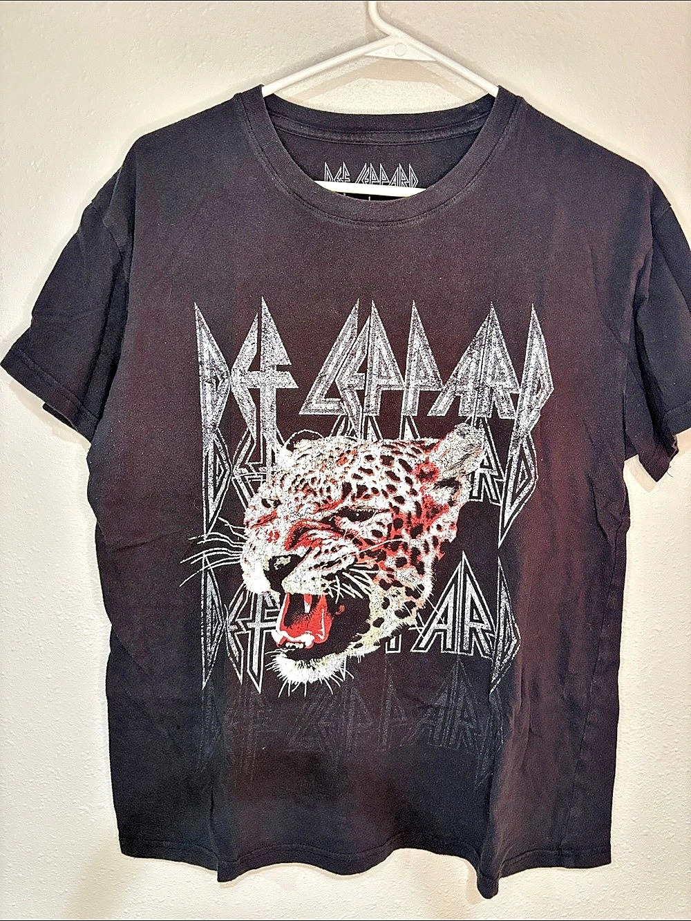Def Leppard graphic tee Black Large